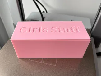 "Girls Stuff" Binden- / Tamponkiste