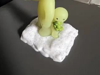 Smiski Bacchus Sculpture Stand