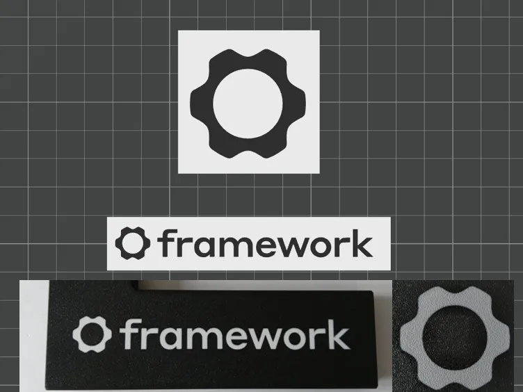 Framework logo (gear and name)