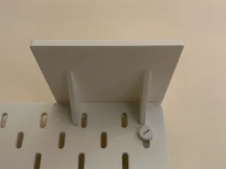 Ikea Skadis No drill top shelf