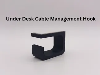 Under Desk Cable Management Hook