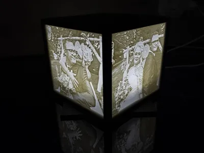 Lithophane Box with Stand