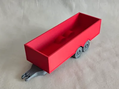 DUPLO-compatible Tandem Trailer