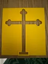 full cross, remake for easier application of powder