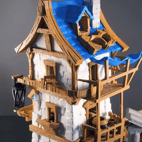 The Enchanted Marble Run Tower view 3