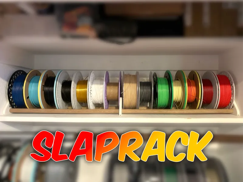 SlapRack Filament Spool Organizer