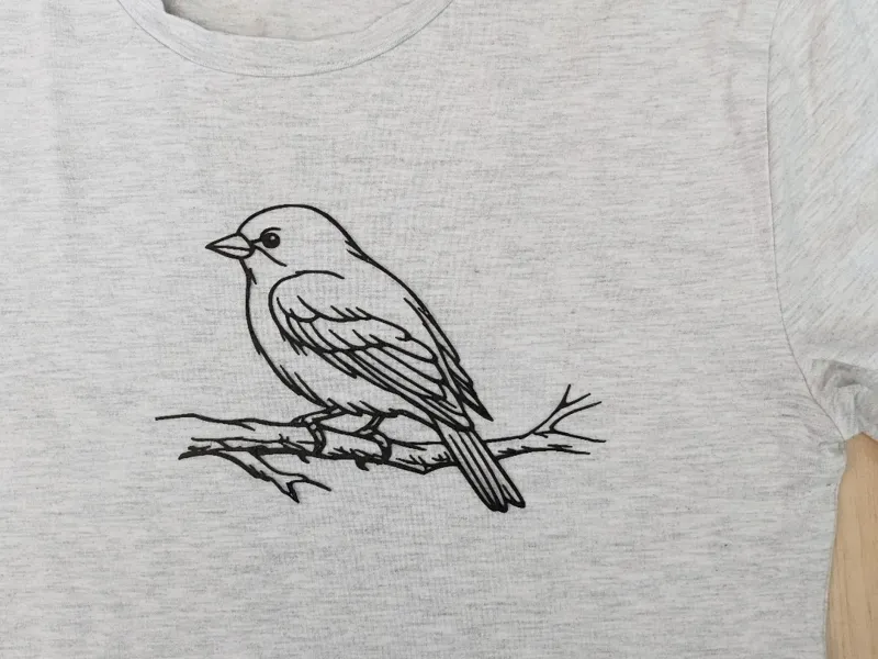Shirt Print - Bird