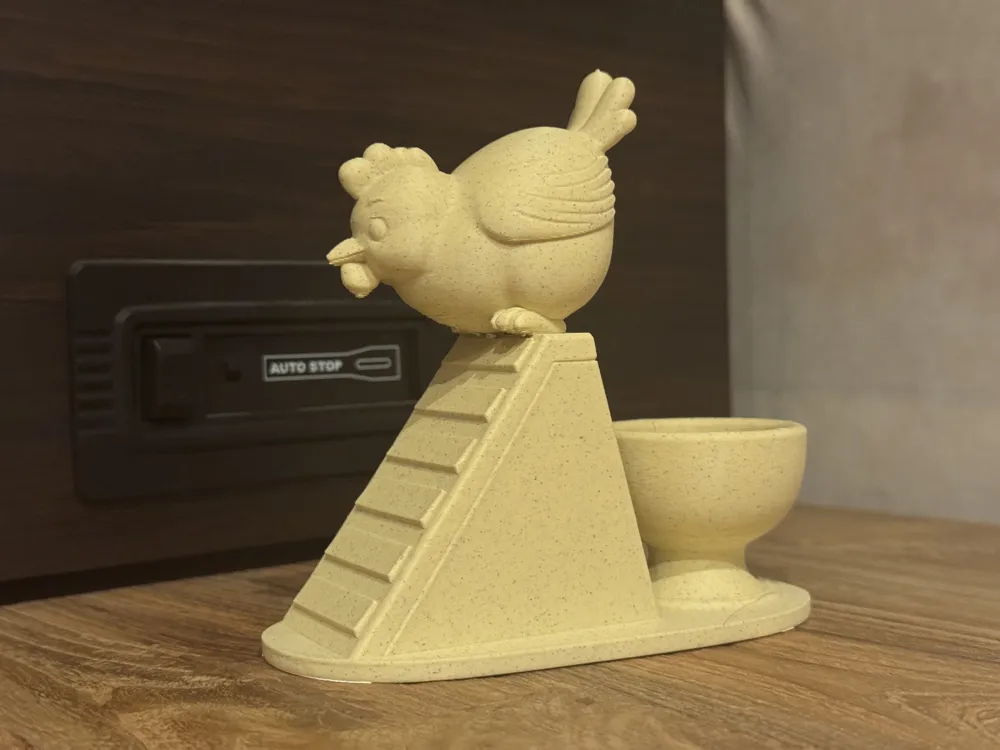 The Egg-Laying Hen – Easter Egg Holder - Free 3D Print Model - MakerWorld