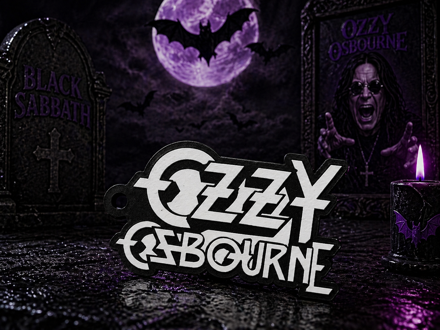 Ozzy Osbourne Keychain