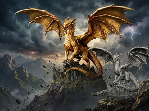 Estante o repisa: Andarna, Alas de sangre — referencia de MakerWorld