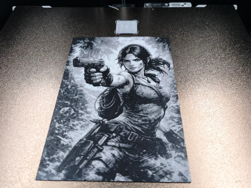 Hueforge Lara Croft - Tomb Raider