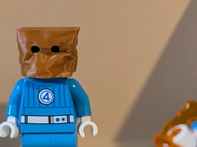 bag head for block figure