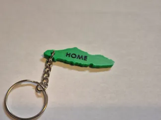 Vancouver Island Home Keychain
