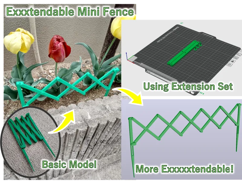 Exxxtendable Mini Fence