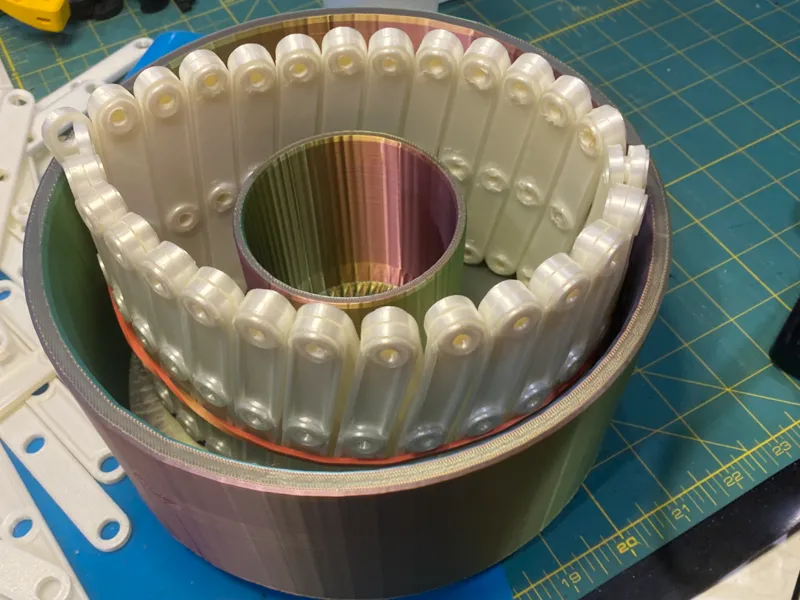collapsible hoop skirt (Bell of the Ball)