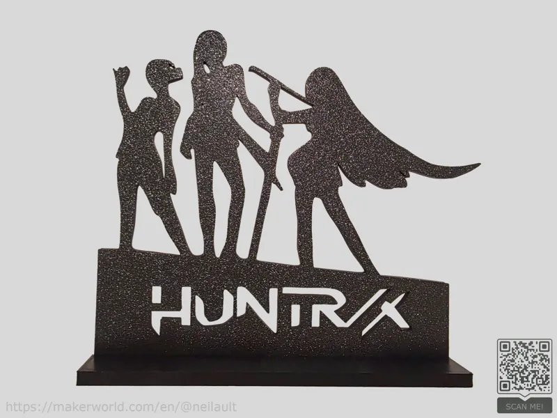KPop Demon Hunters Silhouette Statuette