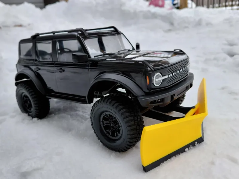 Traxxas TRX4M V Snow Plow