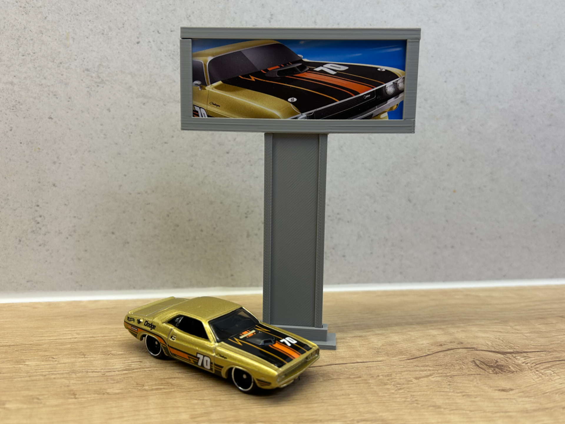 1/64 Diorama billboard Hot Wheels