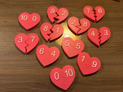 Loved numbers (verliefde getallen)