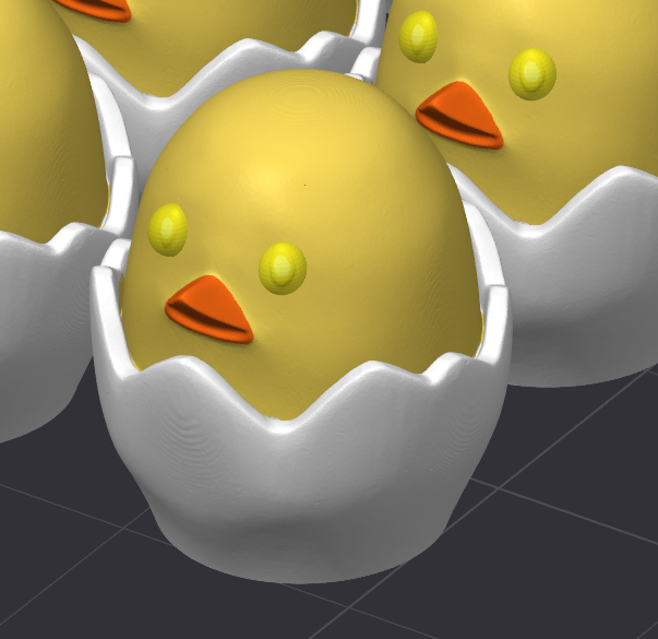 Miniatura 4 do modelo 3D Cute tiny hatching eggssss