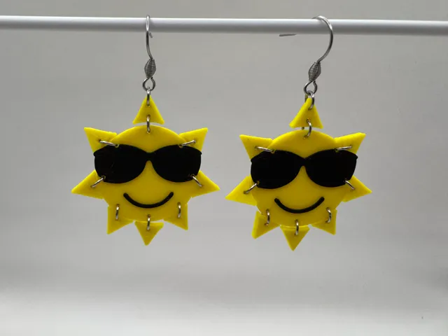 Sun Earrings