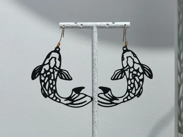 Aretes Danza Koi