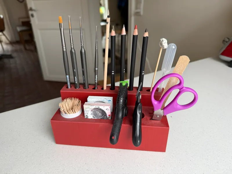 Modeling & Miniature Painting Tool Organizer