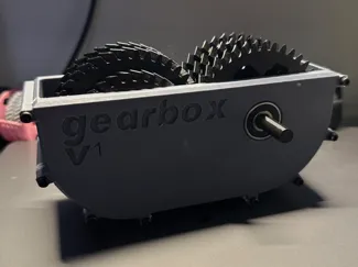 1:4 Heavy-duty Helical Gearbox
