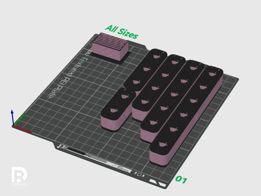 Stylish Nozzle Holder for Bambu Lab A1 Series - Free 3D Print Model ...
