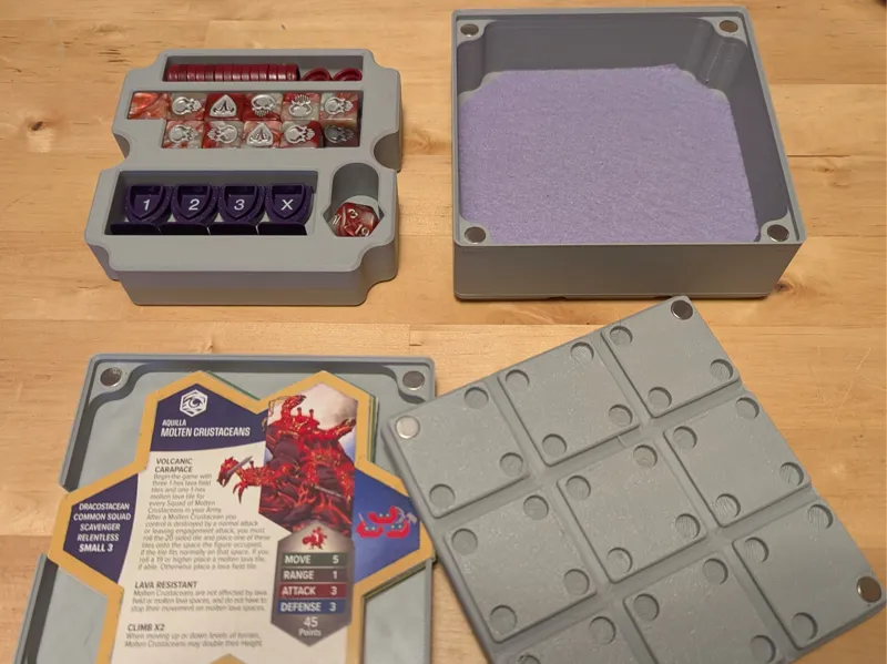 Heroscape Player Tools Storage