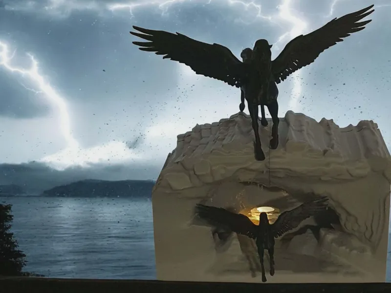 I am Pegasus, my name means horse