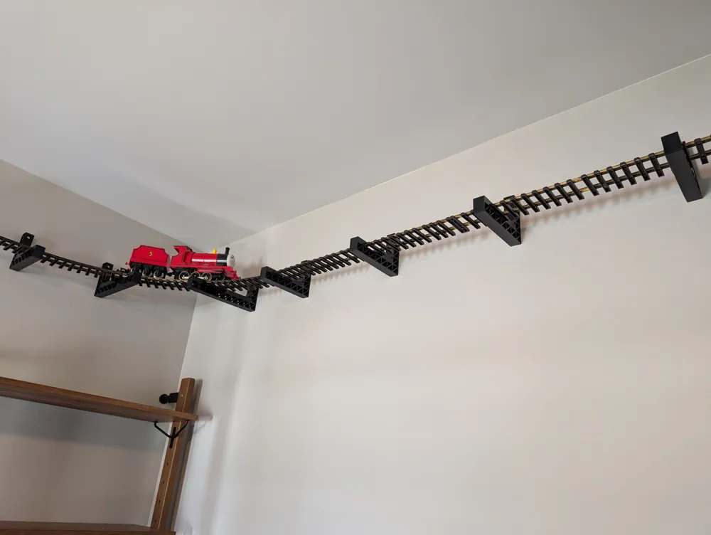 Track Support Frame LGB Wall Mount Track Support Arms - Free 3D Print Model - MakerWorld
