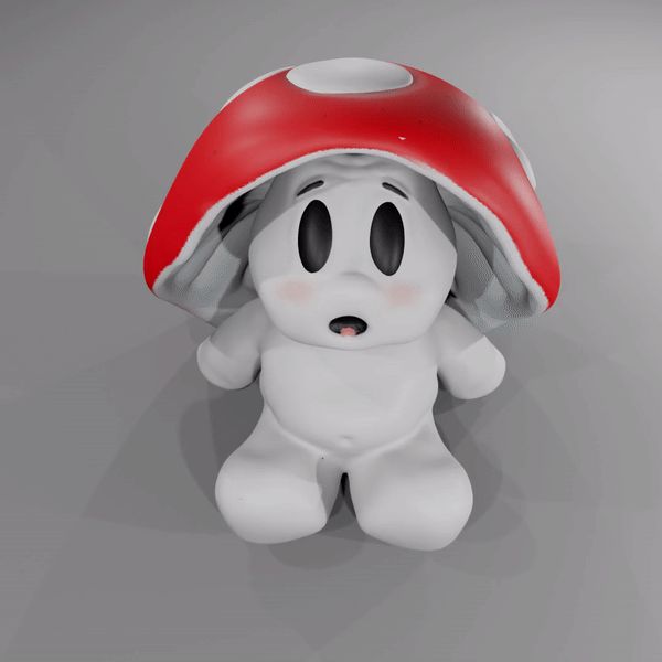 Mushroom Teddy (NOT AI GENERATED!)