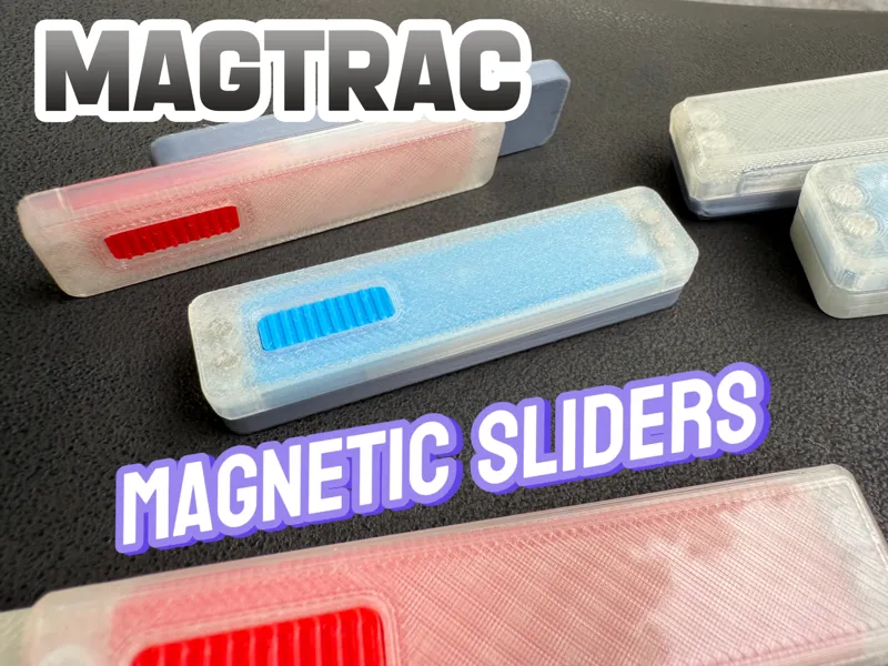 MagTrac Magnetic Fidget Slider