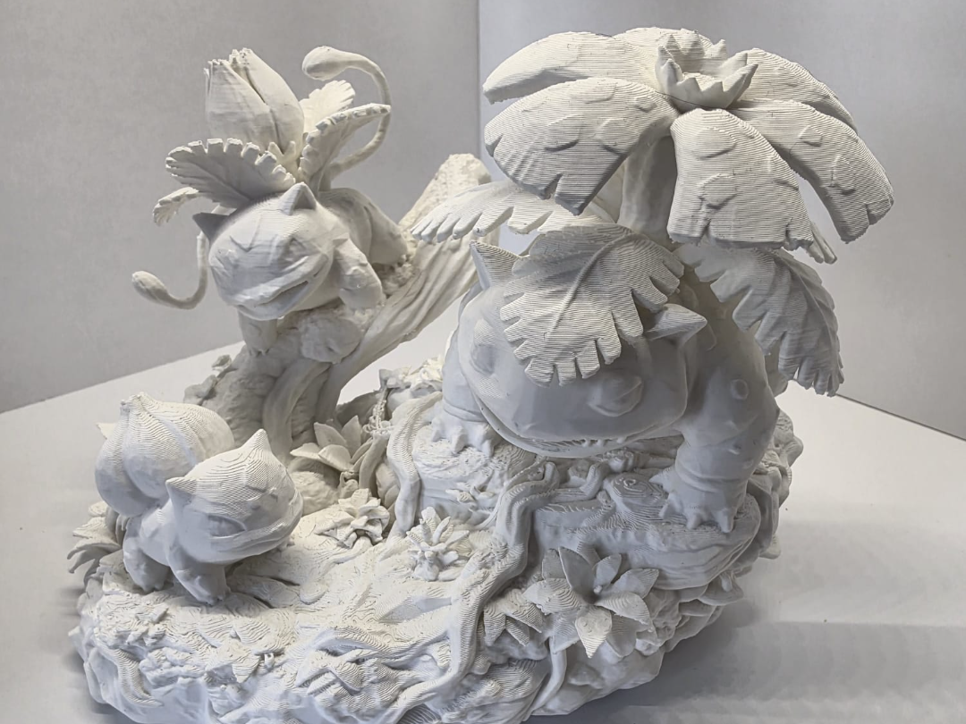 Balbasaur Evolutions Diorama - 3D printed Characters, in stock in India