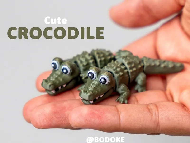 Cute Crocodile - Articulated
