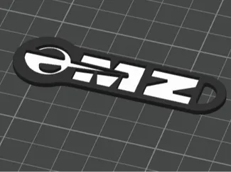 MZ DDR Keychain Schlüsselring Einkaufschip 1€ ETZ 