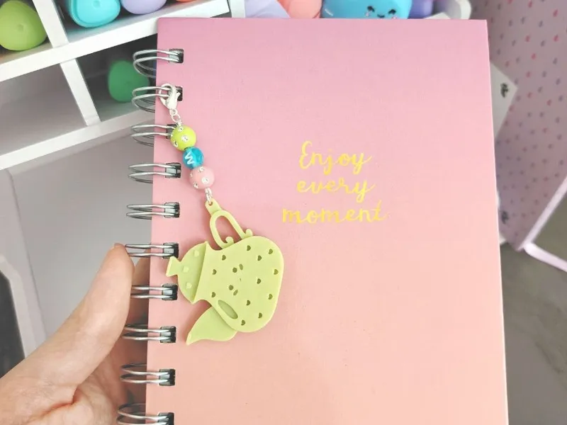 Aesthetic Teapot Planner Charm