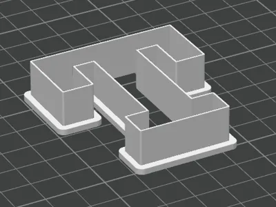 Block T Cookie Cutter