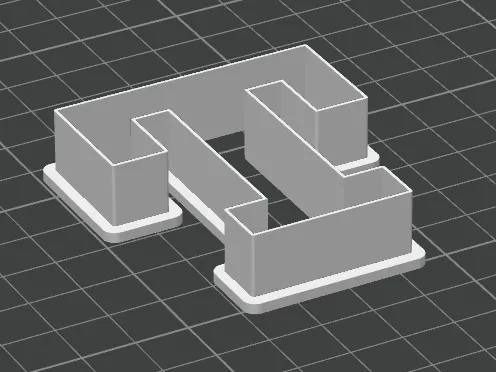 Block T Cookie Cutter