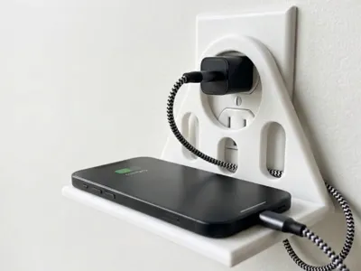 Electrical Outlet Shelf