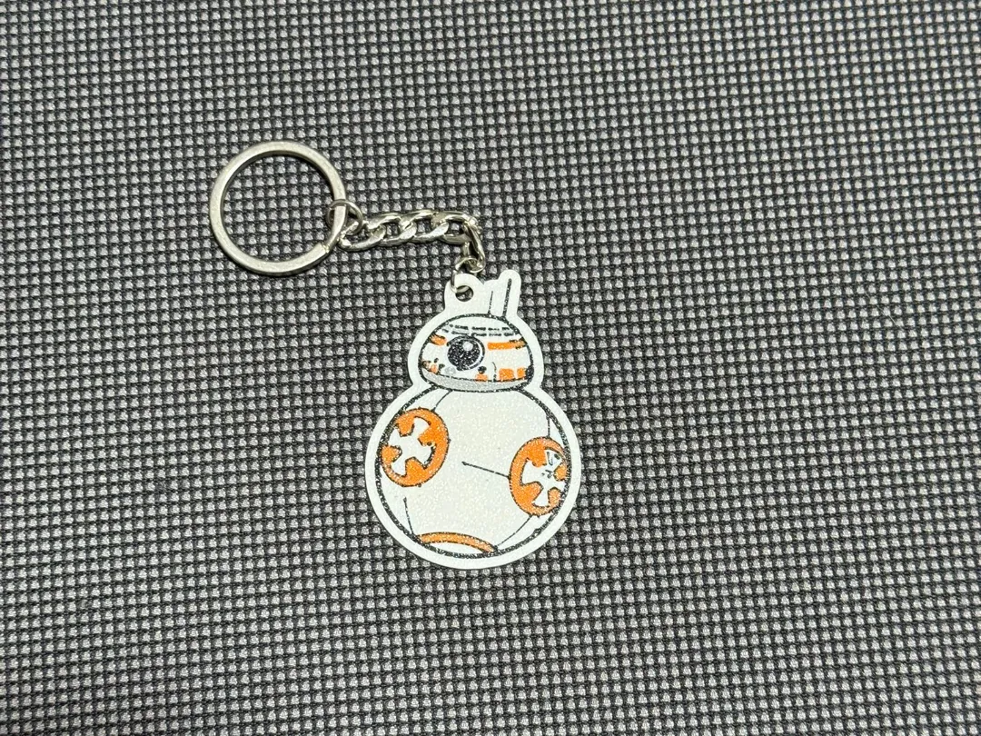 Keychain - BB8 by geekcraftsbyls MakerWorld: Download Free 3D Models