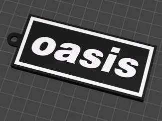 Oasis Keychain
