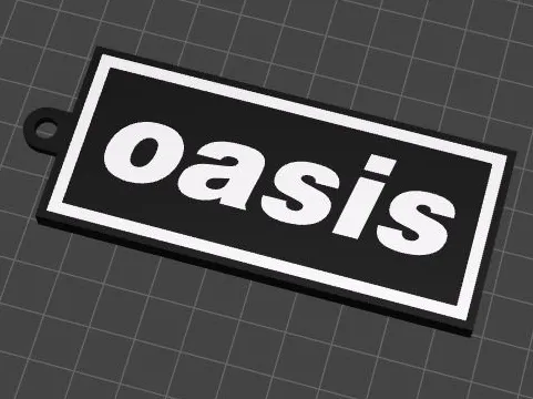 Oasis Keychain