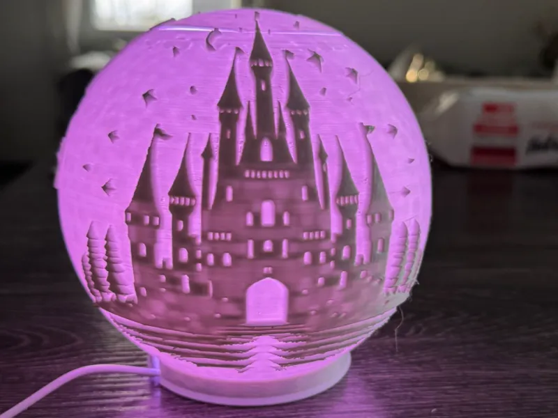 Micky und Mimie Mondlampe