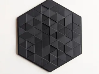 Hex Tile Coaster - Light Diffuser Ornament Tile