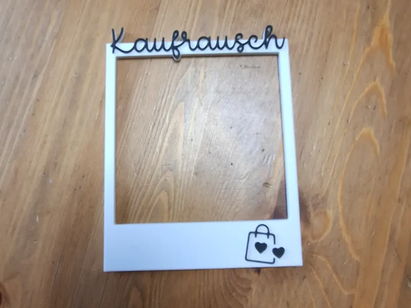 Polaroid "Kaufrausch"