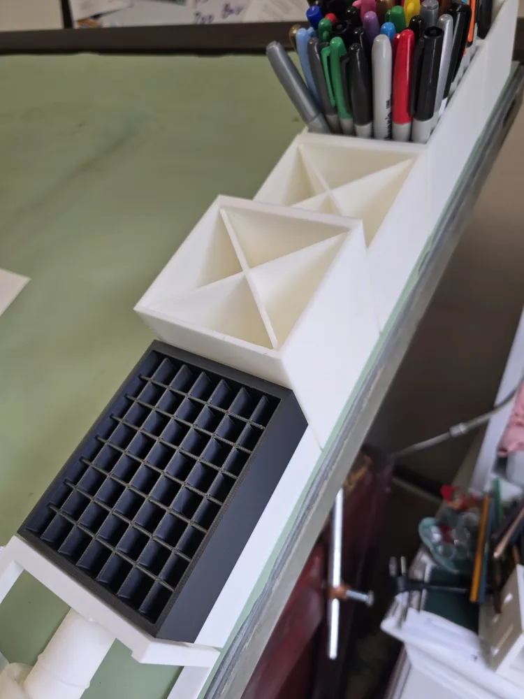 Modular Drafting / Tilting Drawing Desk Organizer by Paint&PixelStudios ...