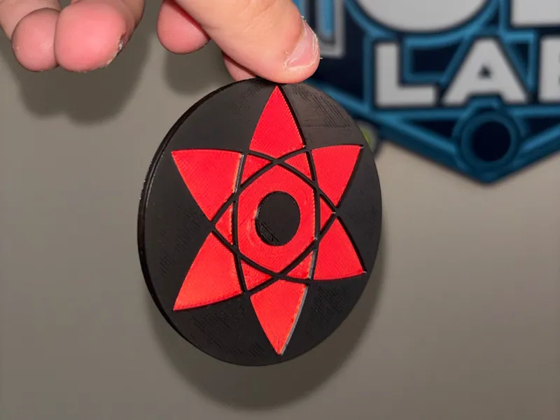 Sasuke Mangekyō Sharingan Keychain