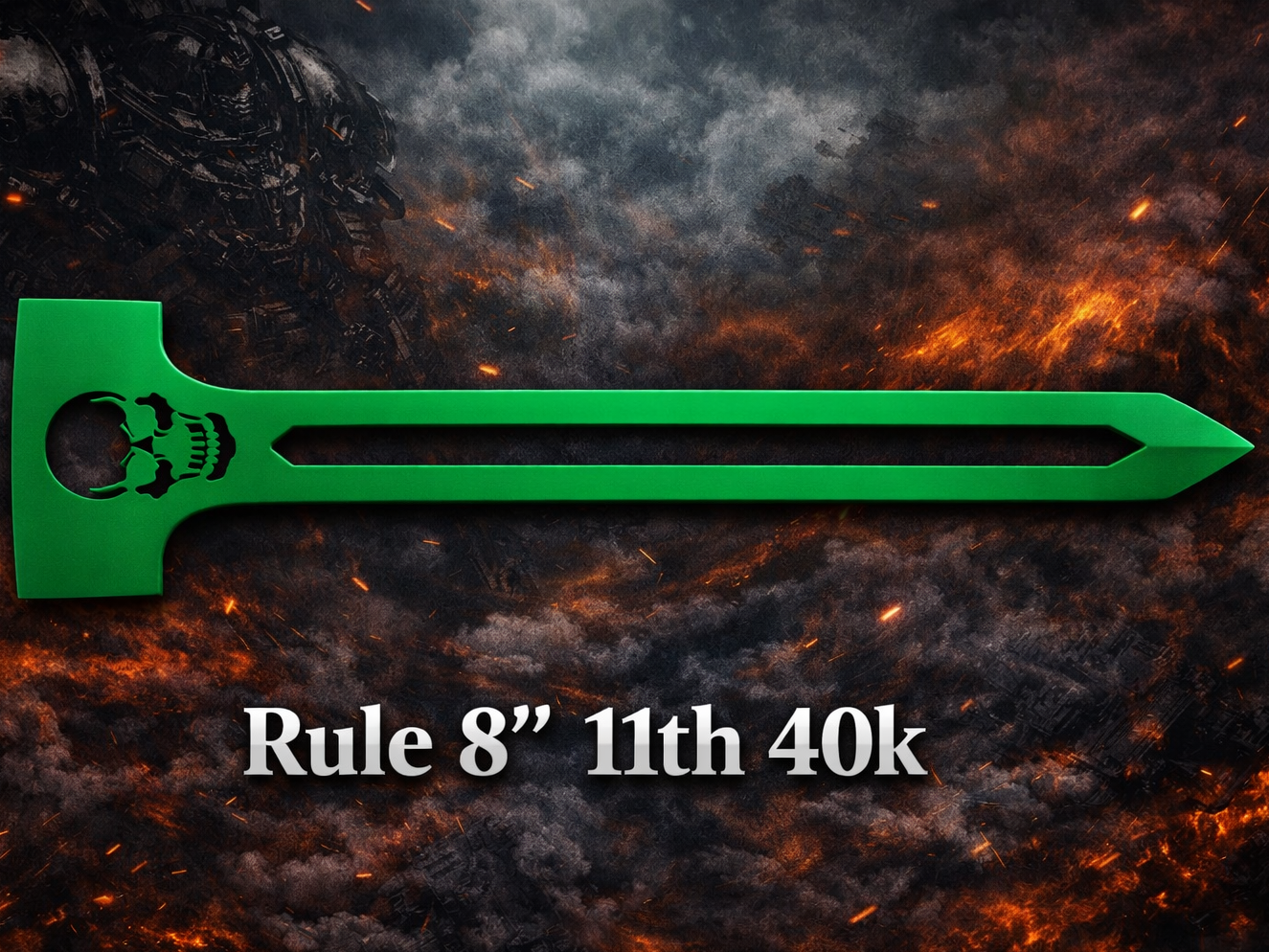 Regla 8" 11th 40K Deep Strike